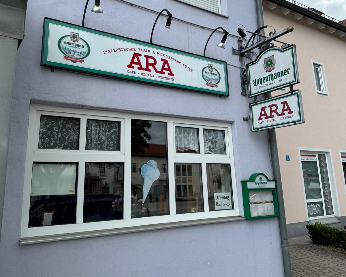 Bild der Pizzeria von außen